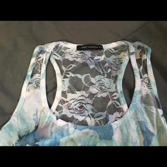 QED London  - Tank top with lace - Picture 4 of 6